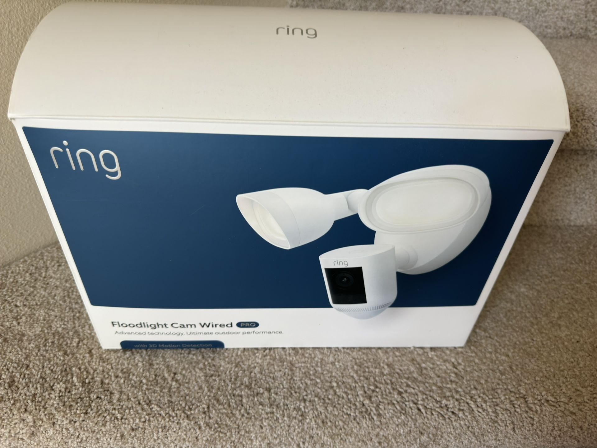 Ring Floodlight Camera Pro Wired