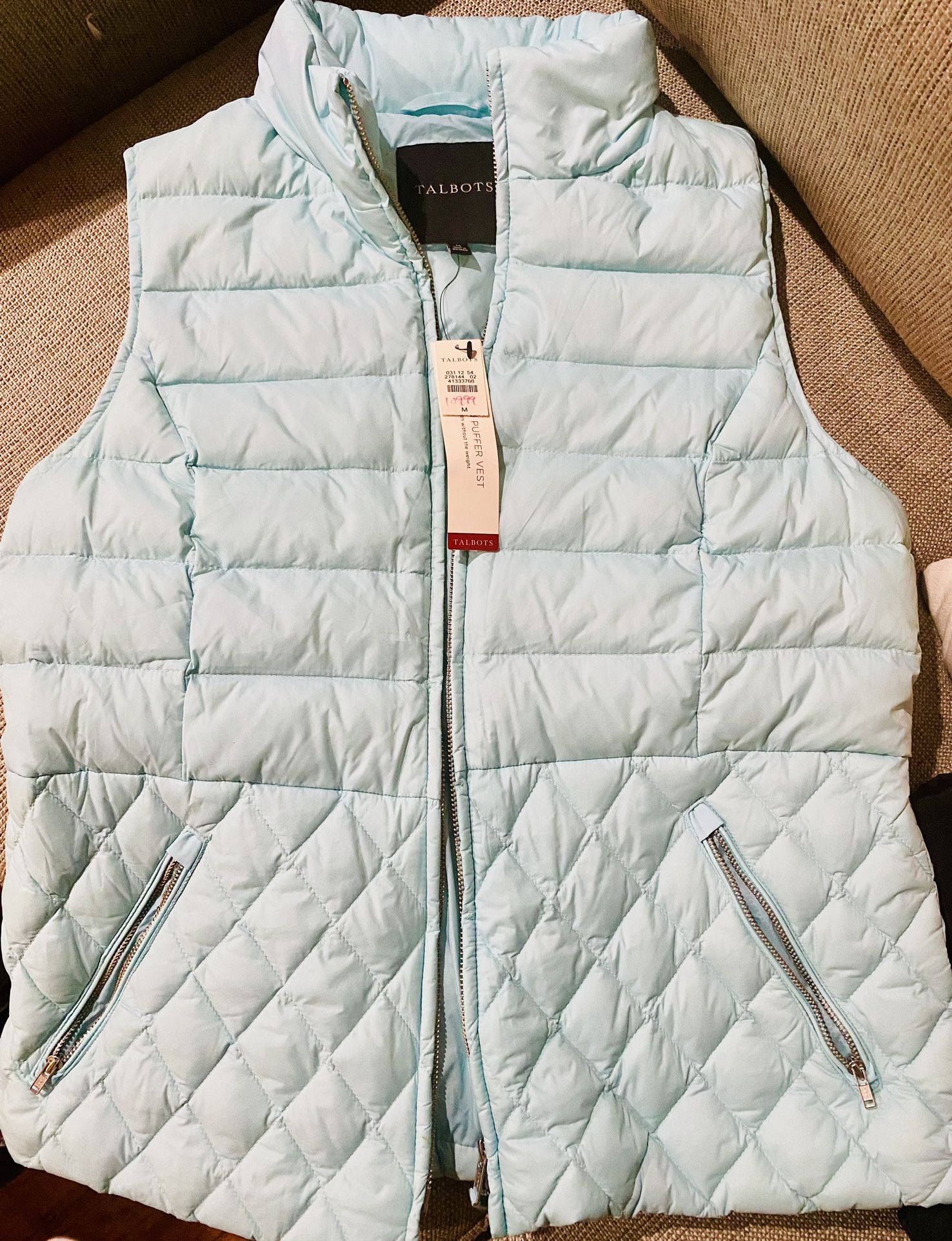 Talbots Women Puffer Vest 