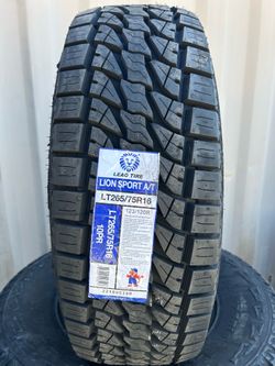 BRAND NEW SET OF ALL TERRAIN TIRES 265/75r16 265/75/16 10 ply