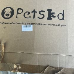 Blue  And New Pet Carrier