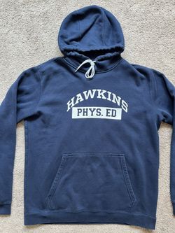 Nike Stranger Things Hawkins High Phys Ed Blue Hoodie Mens Size Large CQ3655 419 for Sale in Clackamas OR OfferUp