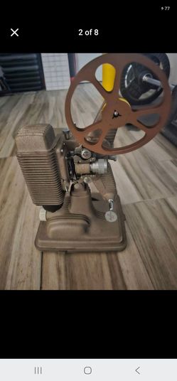 Vintage Revere Model 85 8mm Film Projector – WORKING – Chicago Made – Mid‑Century Industrial