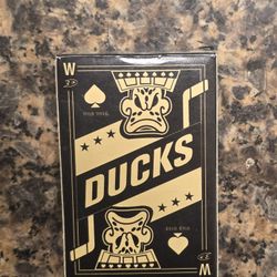 ANAHEIM DUCK VS LAS VEGAS KNIGHTS 1ST REG SEASON GAME DECK OF CARDS