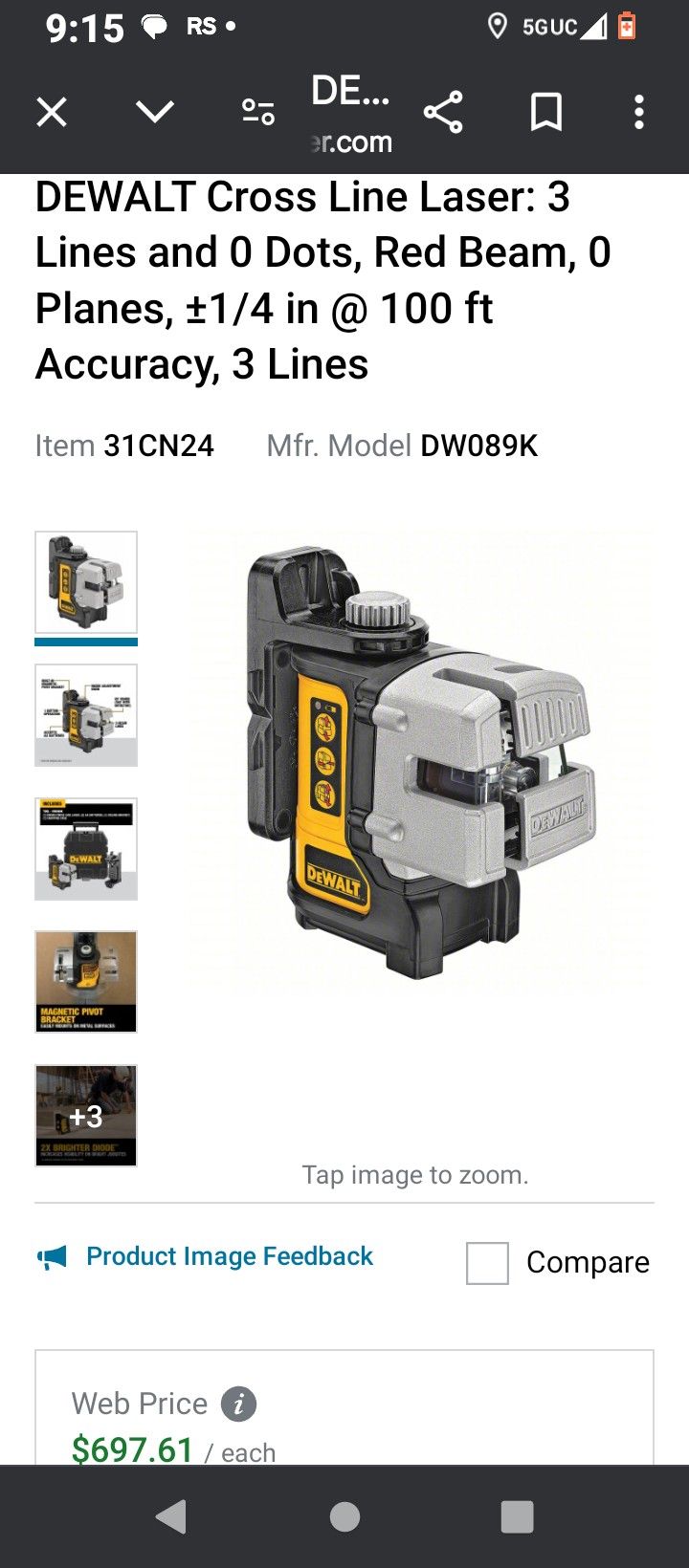 DeWalt Laser