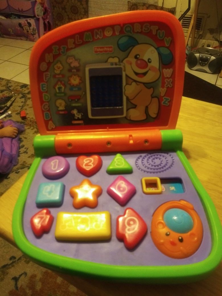 Fisher price laptop