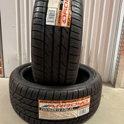 2x New Arroyo All Season Tires - P225/40ZR19 225 40 19
