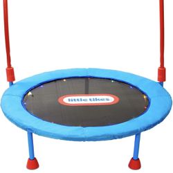 Little Tikes Light-Up 3-foot Trampoline with Folding Handle for Kids Ages 3 to 6