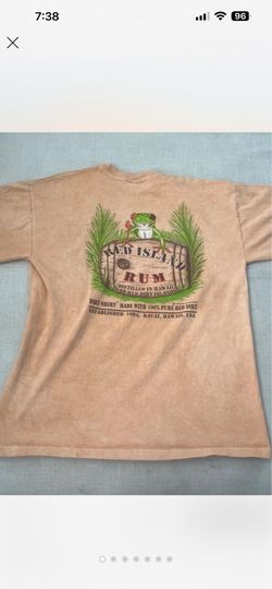 Original Red Dirt Shirt Red Island Rum Graphic Tee