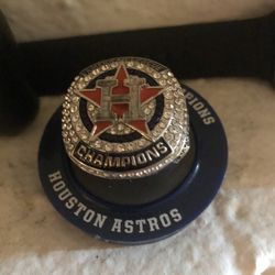 2019 Astros Ring 