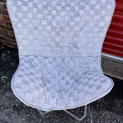 Grey Butterfly Chair 