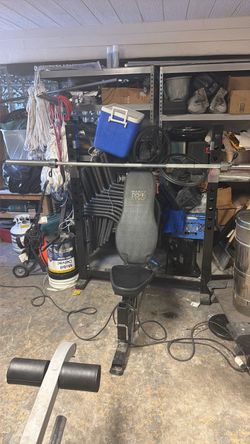 MARCY PRO BENCH / SQUAT RACK