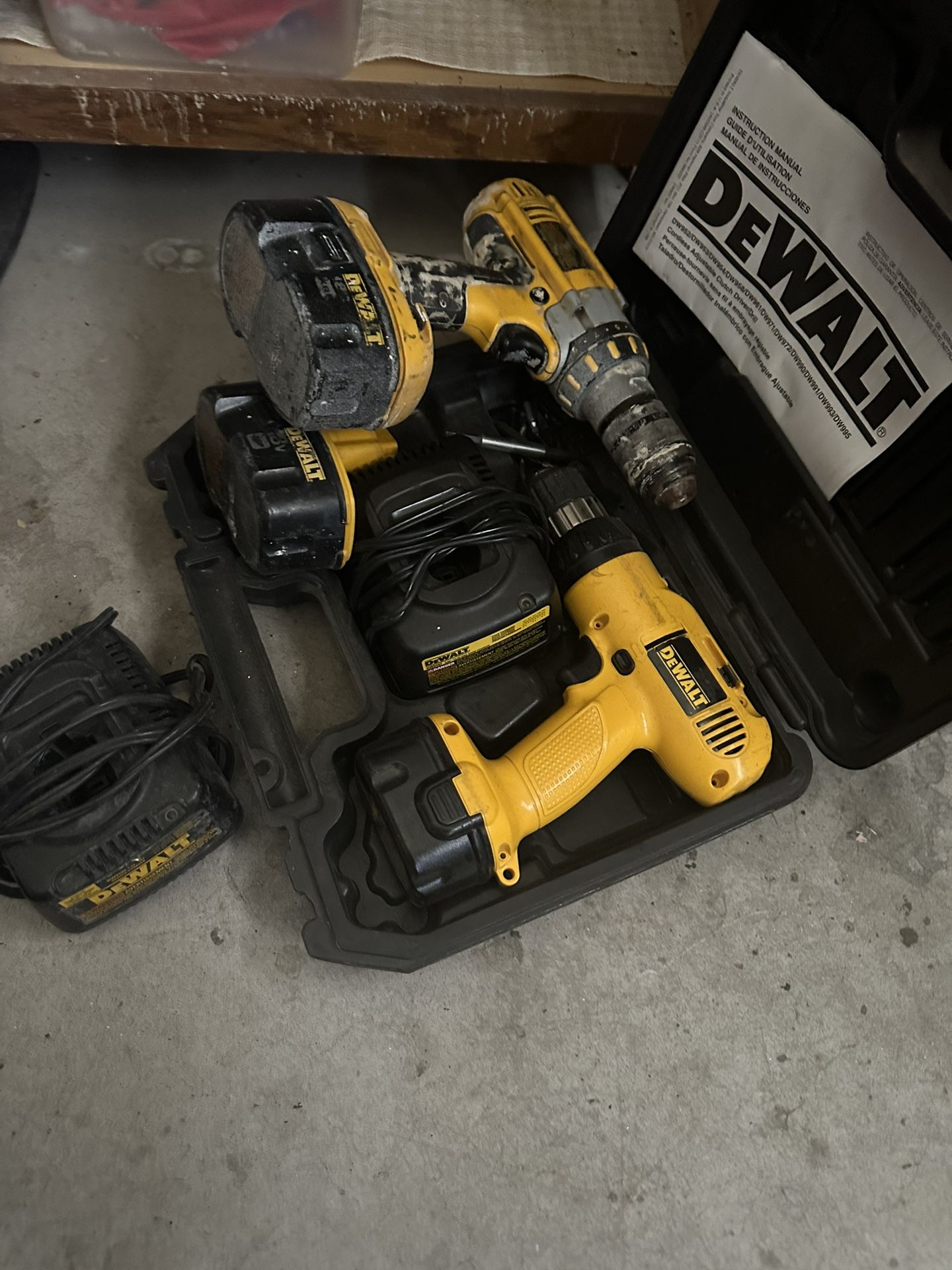 Old Dewalt Power Tools