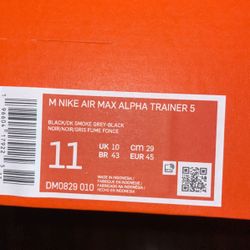 M Nike Air Max Alpha Trainers