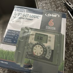 New Orbit 6 Station Sprinkler Timer 