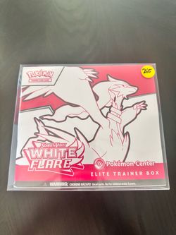 Pokemon White Flare Pokemon Center Elite Trainer Box