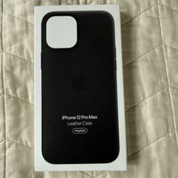 Original iPhone Leather Case For iPhone 12 Pro Max.