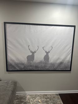 Printed Deer Photo