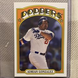 2013 Topps Minis Adrian Gonzalez