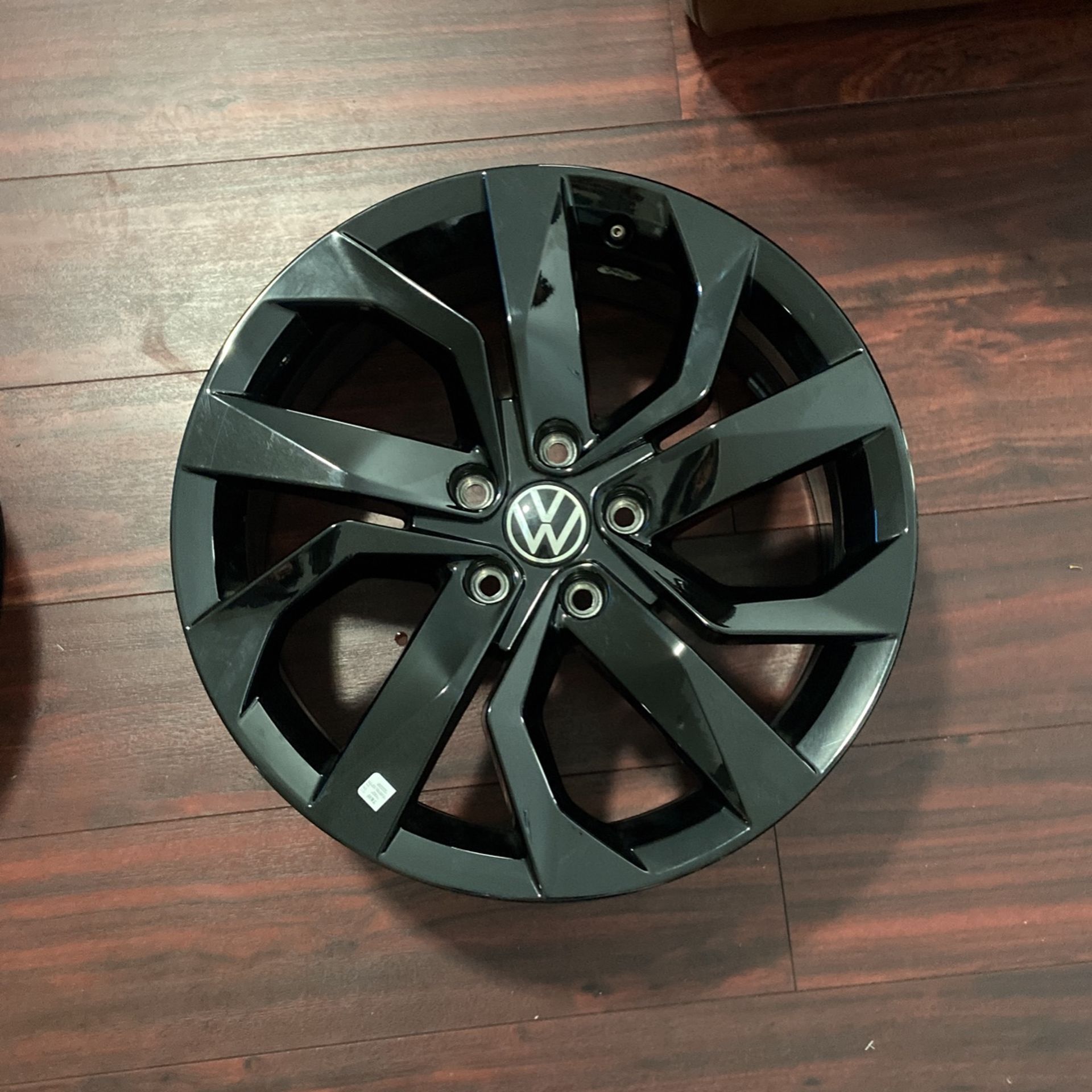 2GJ601025H Black Volkswagen Rim 