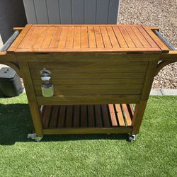 Tommy Bahama Rolling Cart Cooler