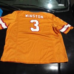 Winston NFL #3 Jersey (Peach)