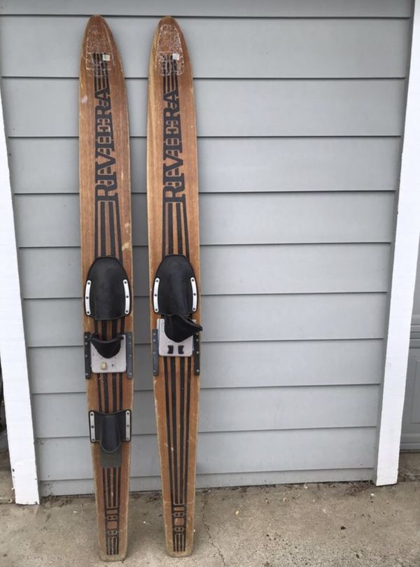 Vintage wooden water skis for Sale in Carmichael, CA OfferUp
