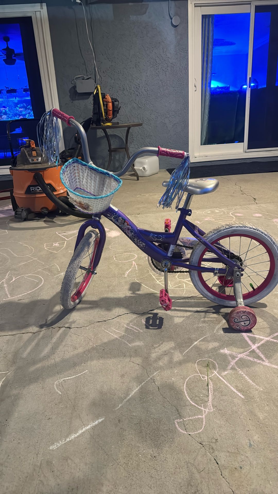Disney Princess Bike For Girl With Training Wheels