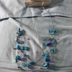 New Croft And Barrow Necklace And Earrings