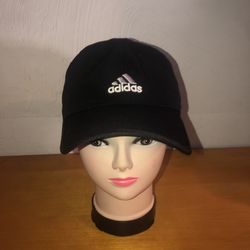 Adidas adjustable black and grey ONE SIZE hat