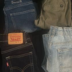 Boys Denim And Joggers . Size 12/14. (B-A1)