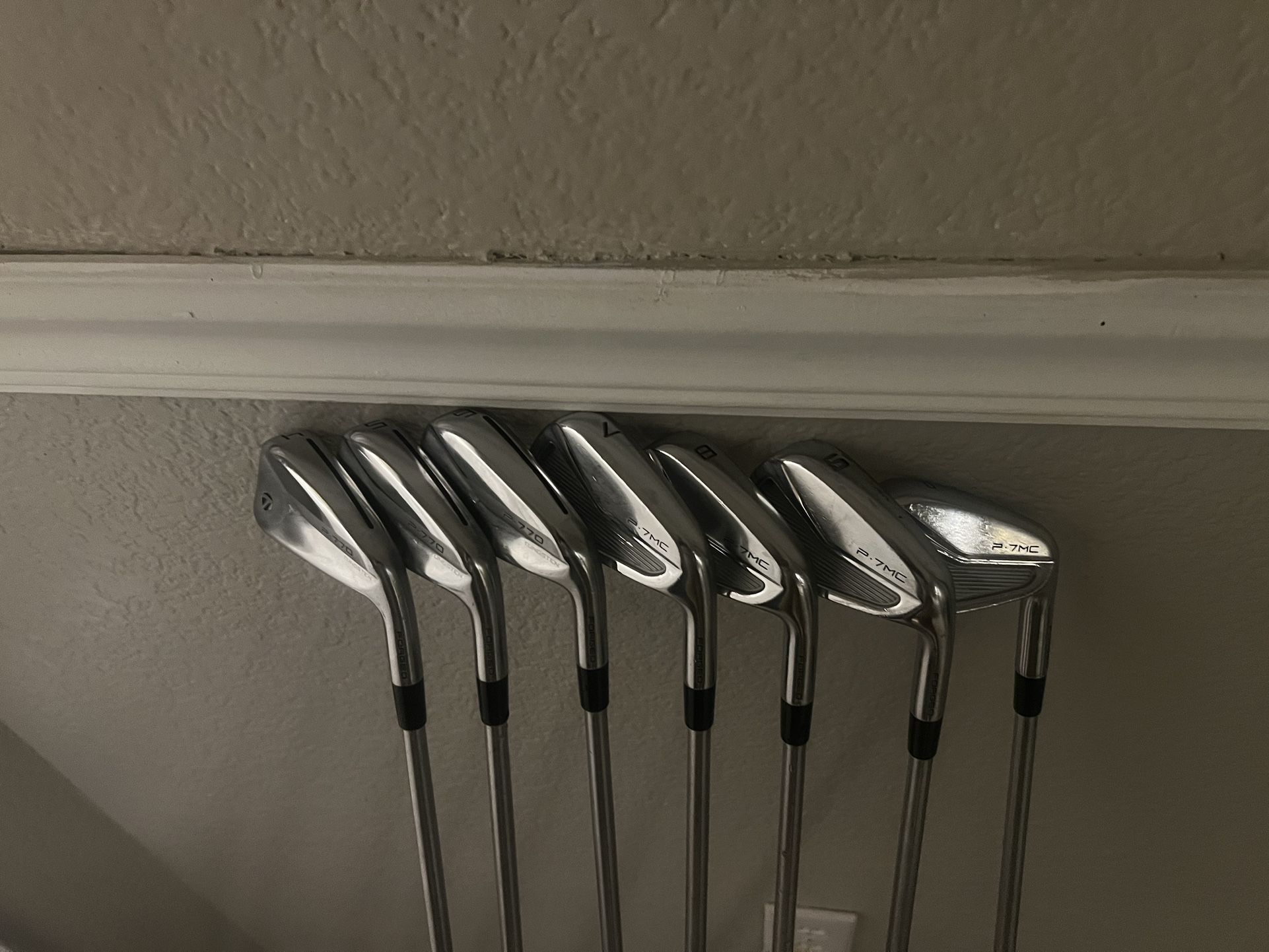 Taylormade P7MC Forged & P770 Iron Set 4 - PW / KBS Tour C-Taper Lite Stiff