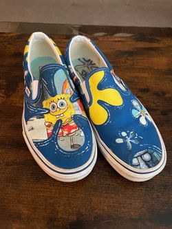 SpongeBob Alohabob Vans Shoes Men’s size 10