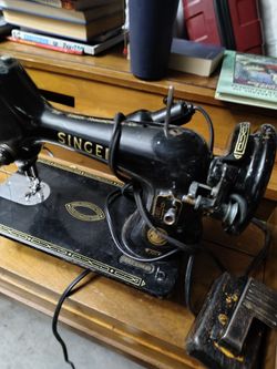 Vintage Singer sewing machine