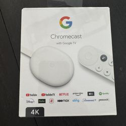 Google Chrome Cast TV 4K