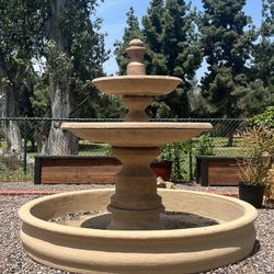 Water Fountain, 3 Tiers