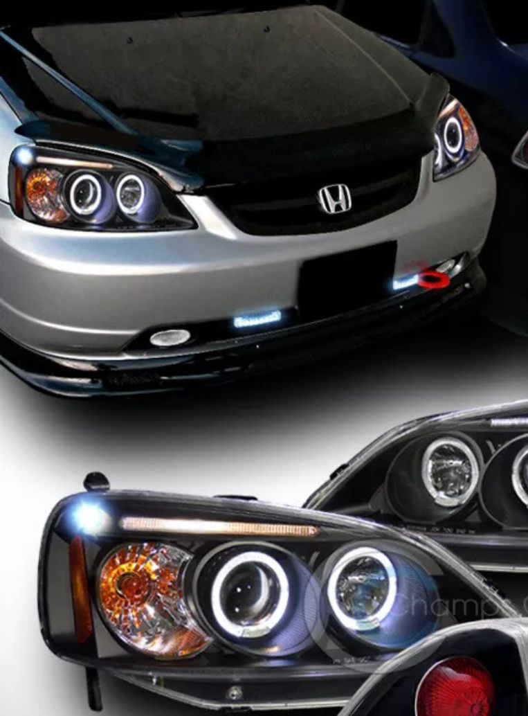2001 - 2003 Civic Halo Projector