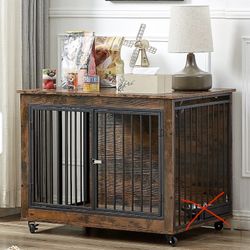 Brand New Medium Pet Crate - End Table/ Nightstand - Unassembled