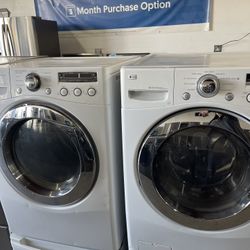 Lg Washer And Dryer We Finance 