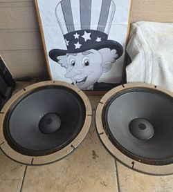 Altec Lansing 515C 15" Woofer 16 Ohm Pair Speaker - All Original And Working