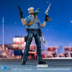 HIYA Exquisite Mini Series 1/18 G.I.Joe Shipwreck Action Figure NEW