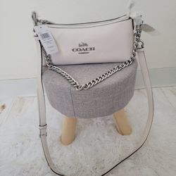 Coach New  Charlotte Signature Shoulder Bag