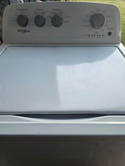 Whirlpool washer