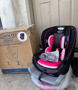 NEW! Extend2fit Convertible Car Seat