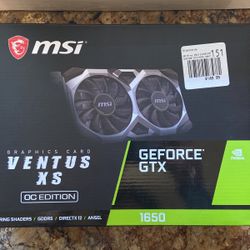 Geforce GTX 1650 