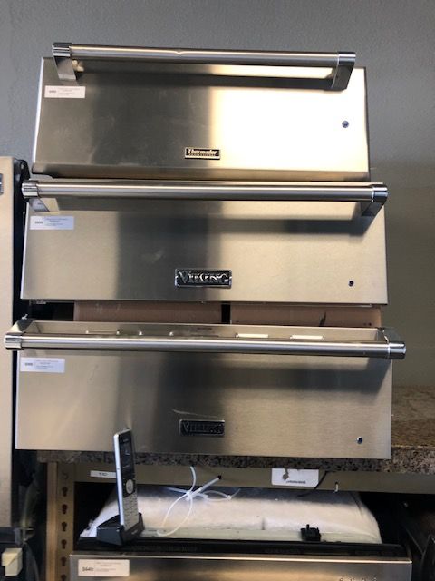 stainless steel warming drawer VIKING and THERMADOR //FREE DELIVERY