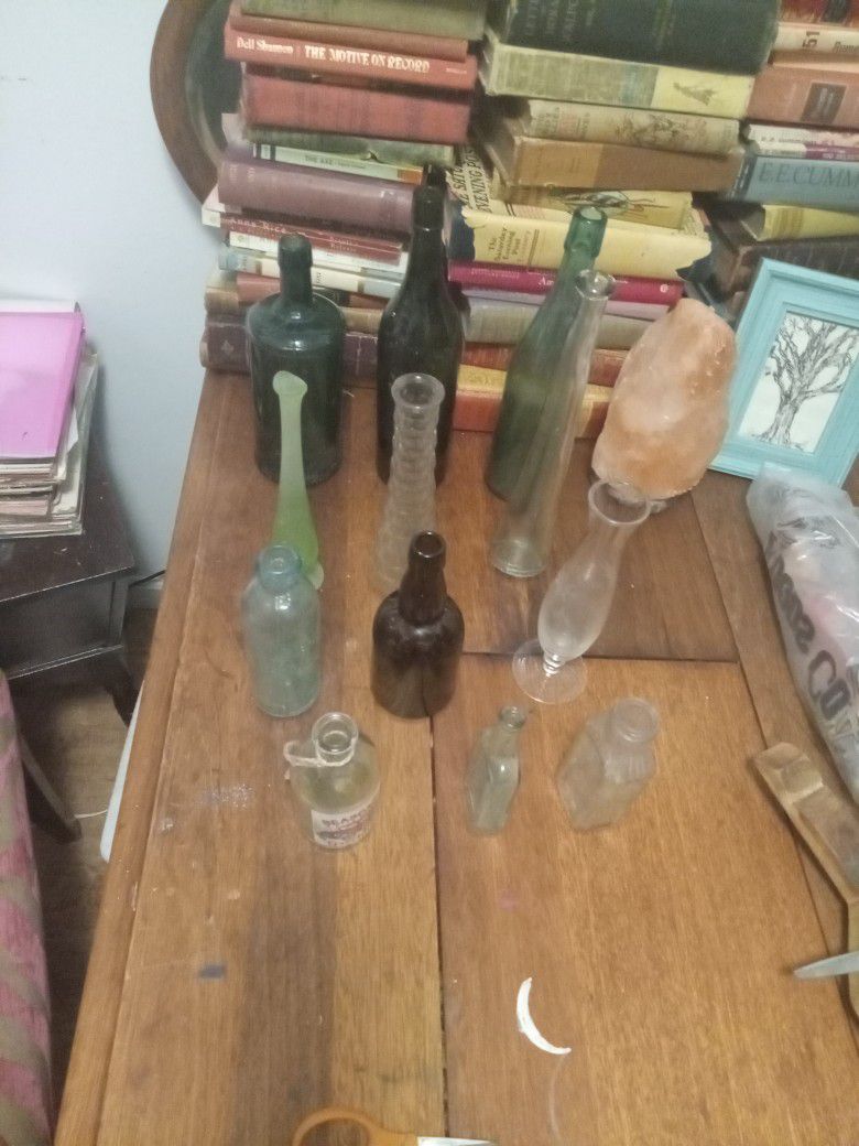 Antique Victorian Bottle Collection Lot Or Individually For Sale