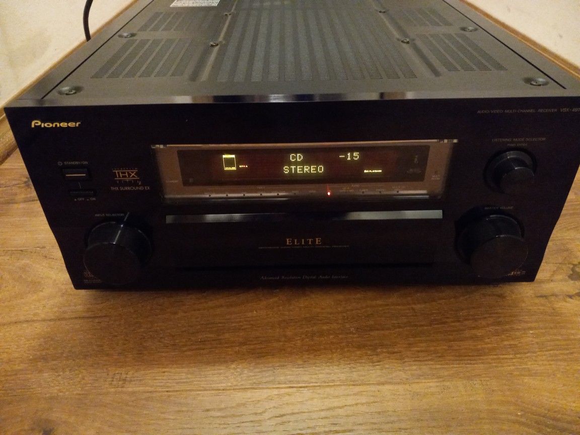 Pioneer VSX-49TX Copper Chassis Home Stereo Receiver Amplifier 