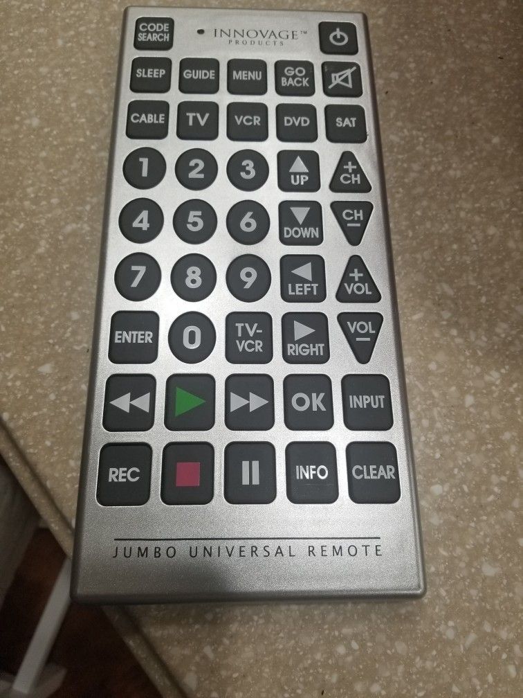 Jumbo Universal Remote