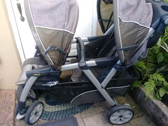 CHICCO !! DOUBLE STROLLER..