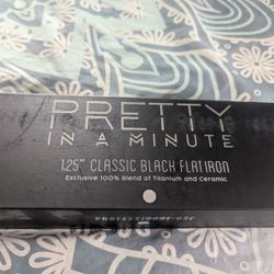 1.2 Classic Black Flat Iron 